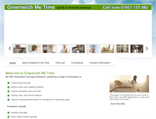 Tablet Screenshot of greenwichmetime.com